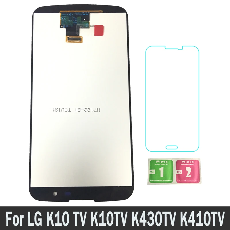 100% Tested New LCD Display For LG K10 TV K10TV K430TV K410TV (With IC) LCD Touch Screen Digitizer Assembly Replacement Parts
100% Tested New LCD Display For LG K10 TV K10TV K430TV K410TV (With IC) LCD Touch Screen Digitizer Assembly Replacement Parts
