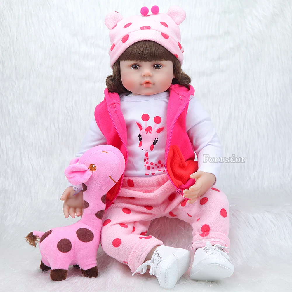 Baby Reborn Baby Silicone 48cm Recycled Doll Cute Realistic Child Doll Surprise Girl Vinyl Girl Doll
Baby Reborn Baby Silicone 48cm Recycled Doll Cute Realistic Child Doll Surprise Girl Vinyl Girl Doll