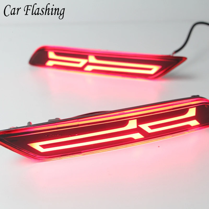Car Flashing 2pcs For Honda City 2017 2018 RED LED Rear Bumper Light Rear Fog Lamp Warning lamp Brake Light Tail Reflector lamp
Car Flashing 2pcs For Honda City 2017 2018 RED LED Rear Bumper Light Rear Fog Lamp Warning lamp Brake Light Tail Reflector lamp