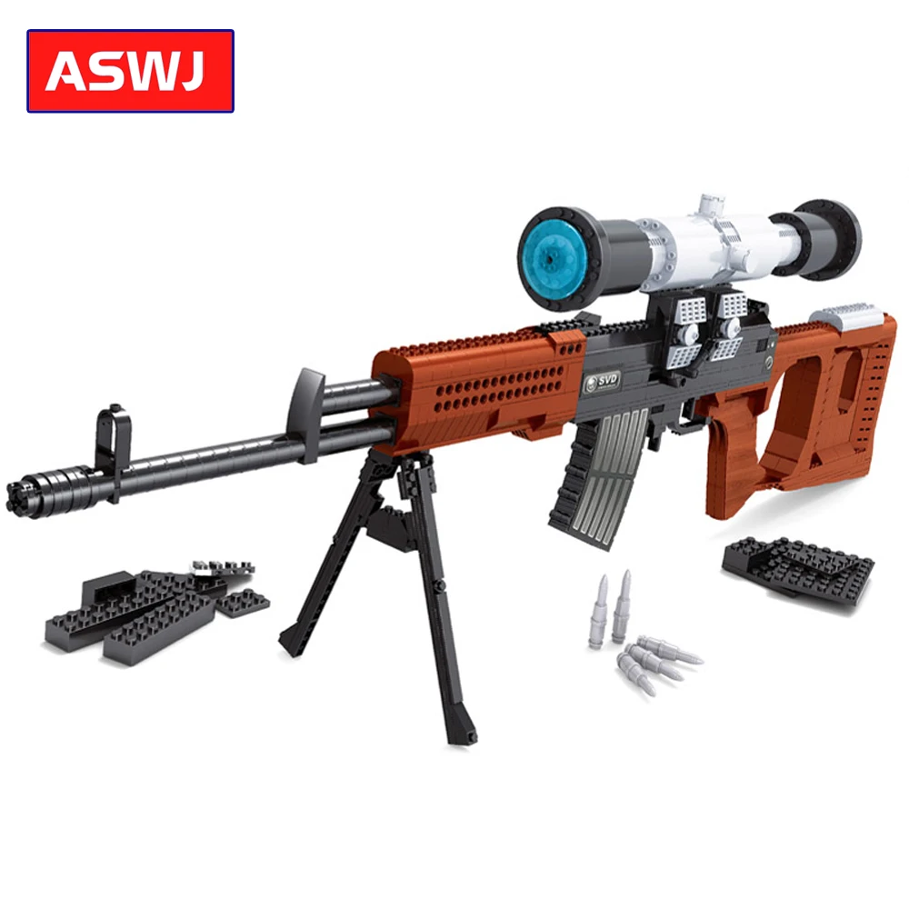 Technic Military Simulation Military Sniper Rifle Gun Bricks Model Building Blocks Kit Toys For Children Gifts Compatible Legoes
Technic Military Simulation Military Sniper Rifle Gun Bricks Model Building Blocks Kit Toys For Children Gifts Compatible Legoes