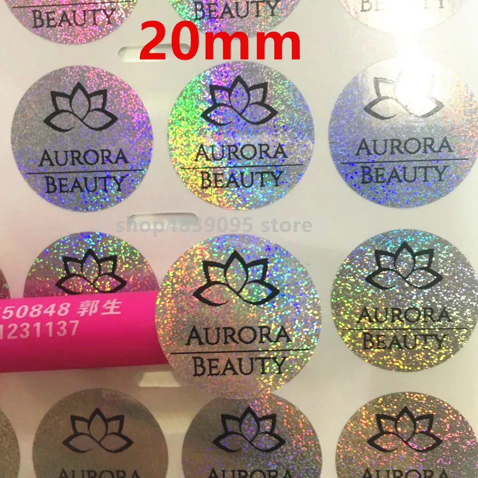 

100pcs 20mm Customize Personalised Clear Transparent Birthday Wedding Invitation Envelope Seals Gift Sticker Logo Sticker