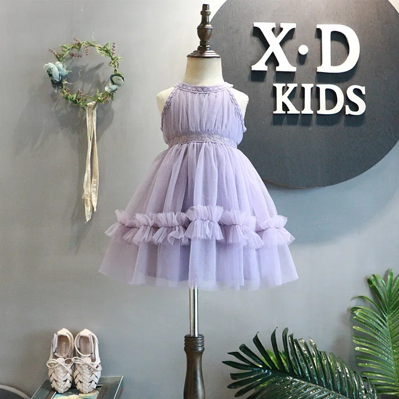 2019 New Hot Baby Girl Summer Clothes Mesh Children Party Dress Girls Princesa Purple Girls Costume for 2~7 Age Toddler Dresses
2019 New Hot Baby Girl Summer Clothes Mesh Children Party Dress Girls Princesa Purple Girls Costume for 2~7 Age Toddler Dresses