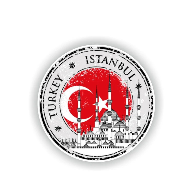 10.5CM*10.5CM Personality Turkey Istanbul Car Sticker Motorcycle Body Decal Stciker 6-2219
10.5CM*10.5CM Personality Turkey Istanbul Car Sticker Motorcycle Body Decal Stciker 6-2219