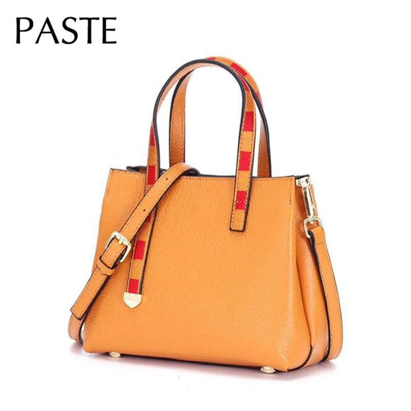 2019 Simple Unique Handle Panelled Design Women's Handbag 100% Real Leather Female Shoulder Bag Chic OL Office Lady Tote
2019 Simple Unique Handle Panelled Design Women's Handbag 100% Real Leather Female Shoulder Bag Chic OL Office Lady Tote