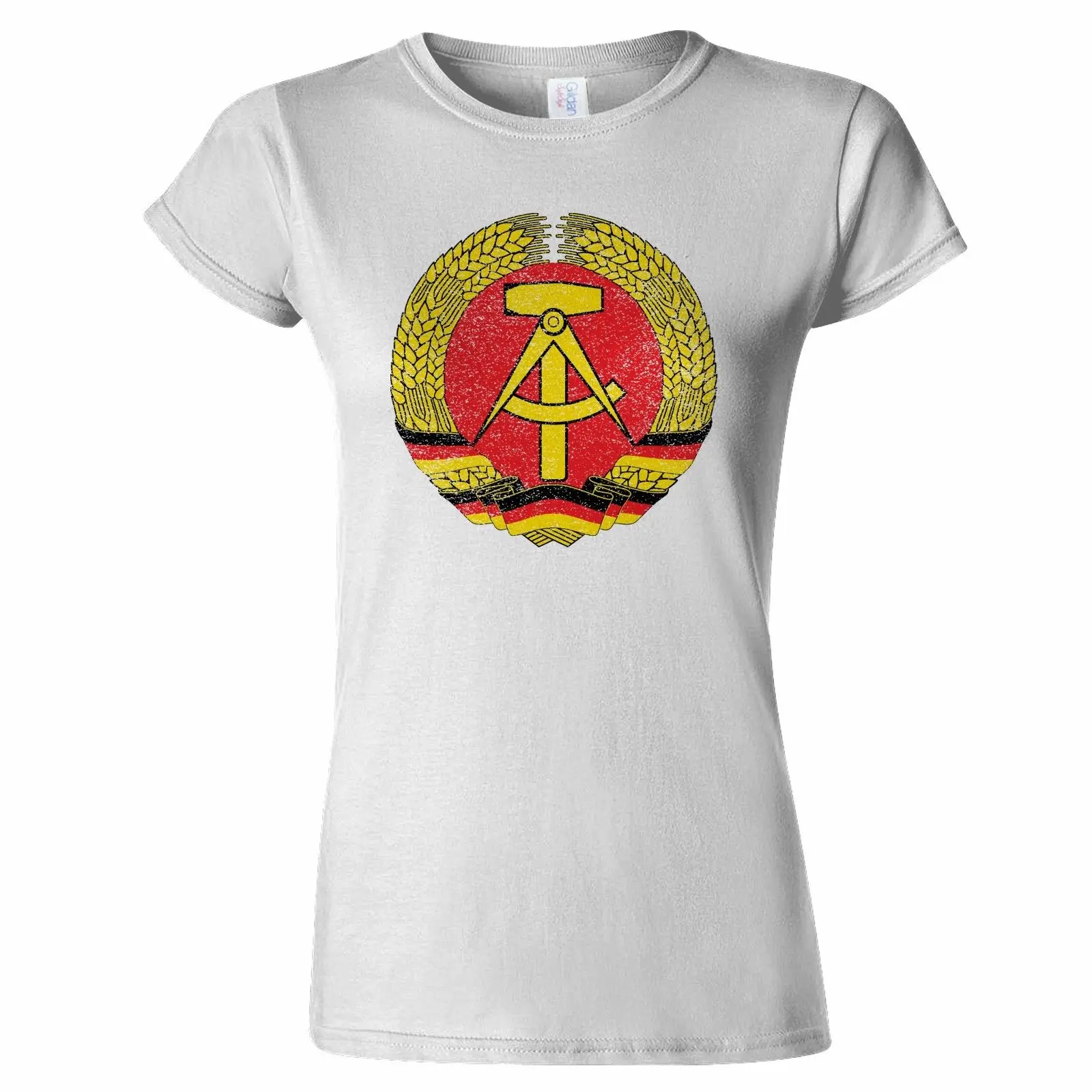 2019 Fashion Summer Style EAST GERMAN COAT OF ARMS DISTRESSED LOOK WOMENS T SHIRT EMBLEM GERMANY NATIONAL Tee shirt
2019 Fashion Summer Style EAST GERMAN COAT OF ARMS DISTRESSED LOOK WOMENS T SHIRT EMBLEM GERMANY NATIONAL Tee shirt