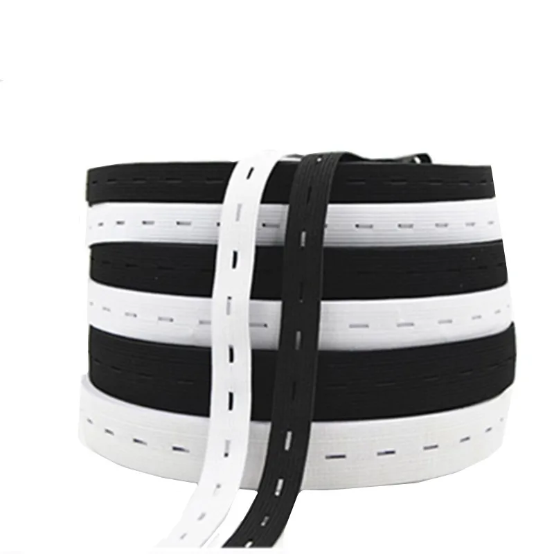 15/20/25mm X 3 Meters DIY Sewing Button Hole Knit Elastic Bands Ribbon Tape White/Black Wire Webbing 5BB5631
15/20/25mm X 3 Meters DIY Sewing Button Hole Knit Elastic Bands Ribbon Tape White/Black Wire Webbing 5BB5631