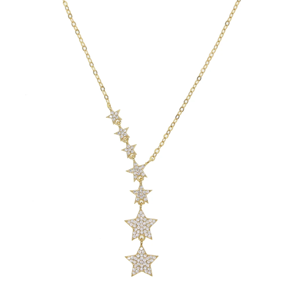 Christmas gift star necklace lariat choker various sized cz bead charm link chain gorgeous european women jewelry
Christmas gift star necklace lariat choker various sized cz bead charm link chain gorgeous european women jewelry