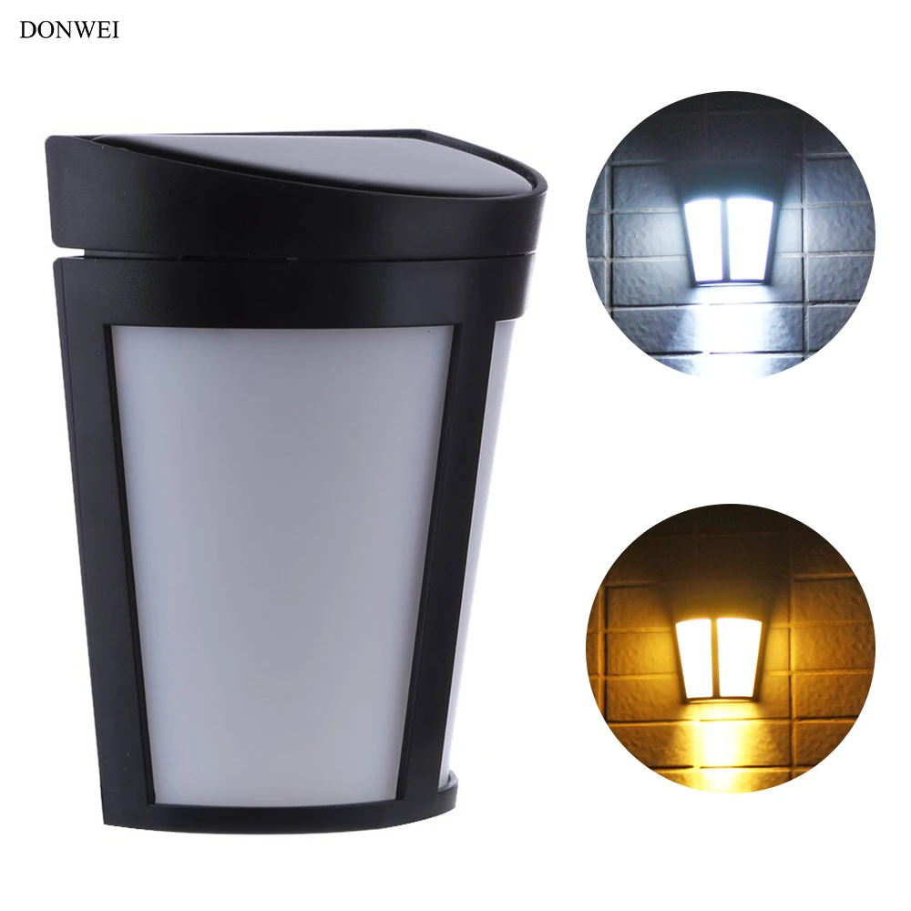 DONWEI IP65 Waterproof Solar Light Energy Sensor Wall Lamp Outdoor Garden Courtyard Decor Fence Lamp Porch Lights
DONWEI IP65 Waterproof Solar Light Energy Sensor Wall Lamp Outdoor Garden Courtyard Decor Fence Lamp Porch Lights
