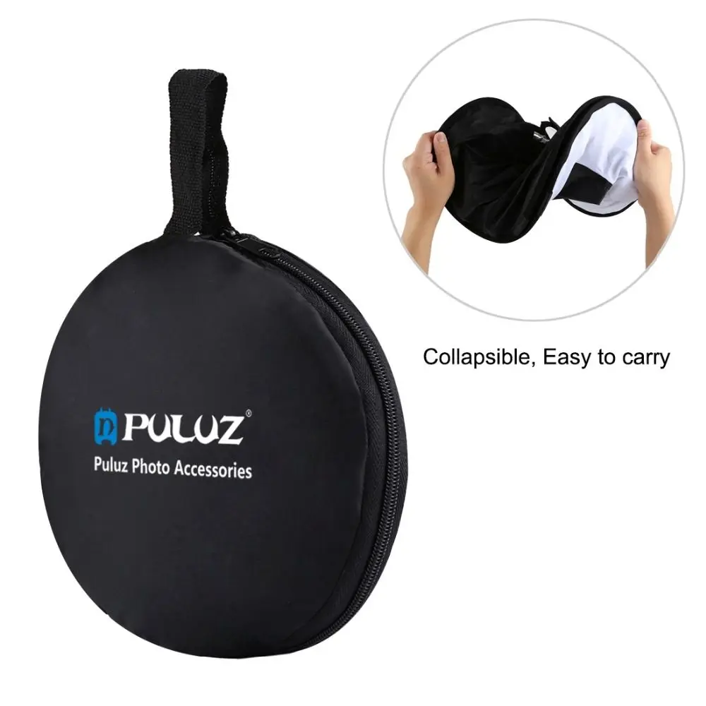 PULUZ 45cm Ring Softbox Speedlight Round Style Flash Light Shoot Soft box Foldable Flash Light Diffuser For Camera Smartphones
PULUZ 45cm Ring Softbox Speedlight Round Style Flash Light Shoot Soft box Foldable Flash Light Diffuser For Camera Smartphones