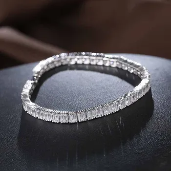 Jewelry AAA zircon bracelet full plated white gold bracelet fashion geometric super flash bracelet
Jewelry AAA zircon bracelet full plated white gold bracelet fashion geometric super flash bracelet