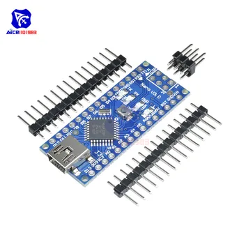 Weldless Nano V3.0 Mini USB ATmega328 5V 16M Microcontroller Board Module for Arduino Mini USB Nano V3.0 Orginal FT232 Module
Weldless Nano V3.0 Mini USB ATmega328 5V 16M Microcontroller Board Module for Arduino Mini USB Nano V3.0 Orginal FT232 Module
