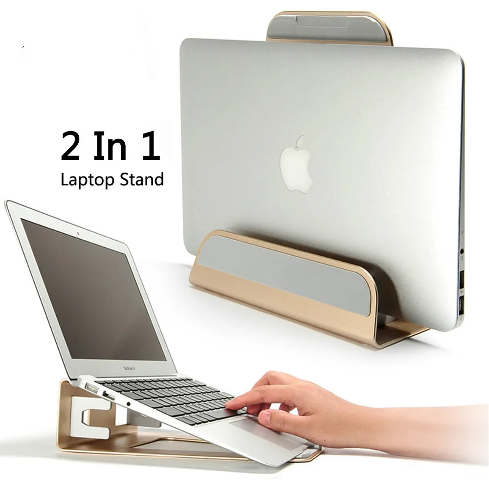 2 In 1 Function Aluminum Alloy Vertical Bracket Base/ Ergonomic Laptop Stand Cooling for Macbook Air Pro Retina 11 12 13 15 inch
2 In 1 Function Aluminum Alloy Vertical Bracket Base/ Ergonomic Laptop Stand Cooling for Macbook Air Pro Retina 11 12 13 15 inch