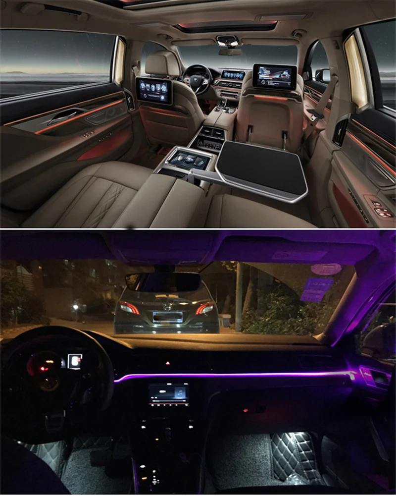 3m Car Interior Atmosphere Lights Styling For Audi A3 A4 B6 B8 B7 B5 A6 C5 C6 Q5 A5 Q7 Tt A1 S3 S4 S5 S6 S8 Accessories