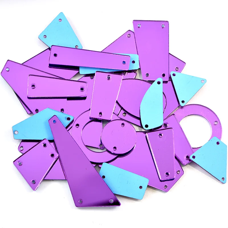 Punching Sale! 50pcs Crystal Mirror Sew On Rhinestones Irregular Acrylic Mirror Sew On Stones Dk Purple Sewing For Clothes B1065
Punching Sale! 50pcs Crystal Mirror Sew On Rhinestones Irregular Acrylic Mirror Sew On Stones Dk Purple Sewing For Clothes B1065