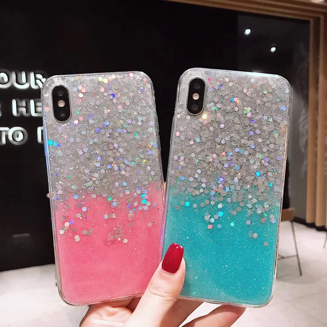 Shining Sequins Glitter Phone Case For iPhone 7 6 6S 8 Plus X XR XS Max Crystal Bling Silicone Cover For iPhone 7 Plus 6G Cases
Shining Sequins Glitter Phone Case For iPhone 7 6 6S 8 Plus X XR XS Max Crystal Bling Silicone Cover For iPhone 7 Plus 6G Cases