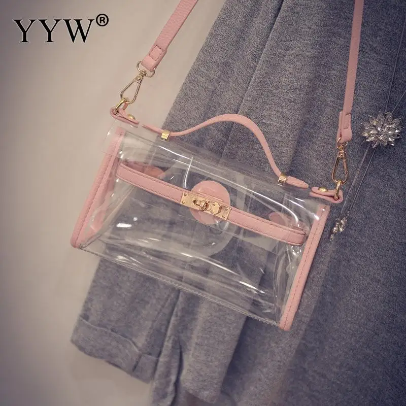 YYW 2018 Satchel Transparrent Crossbody Bag For Women Clear Jelly Bag Candy shoulder bag Designer Purse Bolsa
YYW 2018 Satchel Transparrent Crossbody Bag For Women Clear Jelly Bag Candy shoulder bag Designer Purse Bolsa