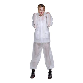 EVA Women Raincoat Set Thickened Waterproof Rain Coat Pant Women Clear Transparent Camping Waterproof Rainwear Rainpant Set
EVA Women Raincoat Set Thickened Waterproof Rain Coat Pant Women Clear Transparent Camping Waterproof Rainwear Rainpant Set