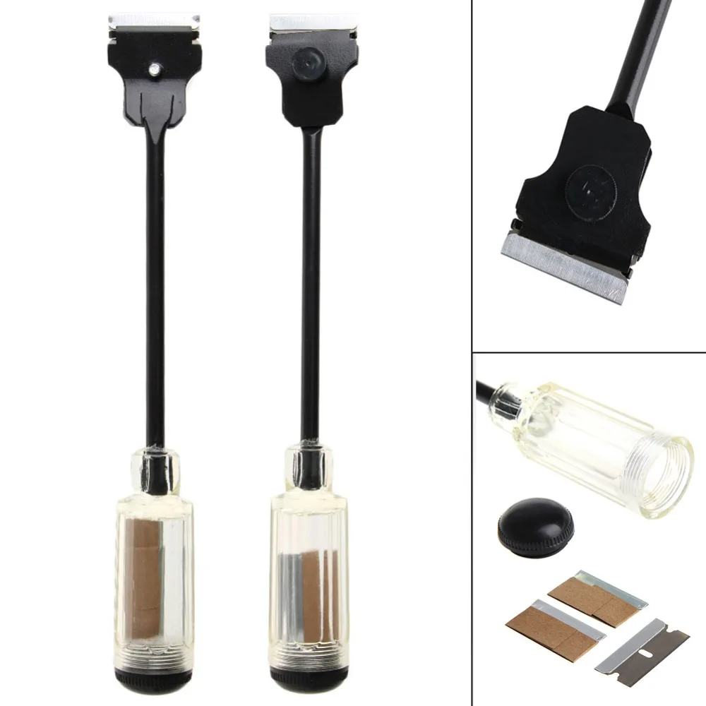 Car Sticker Paint Extension Scraper Remover Tool Long Reach Handle + Razor Blade qiang
Car Sticker Paint Extension Scraper Remover Tool Long Reach Handle + Razor Blade qiang