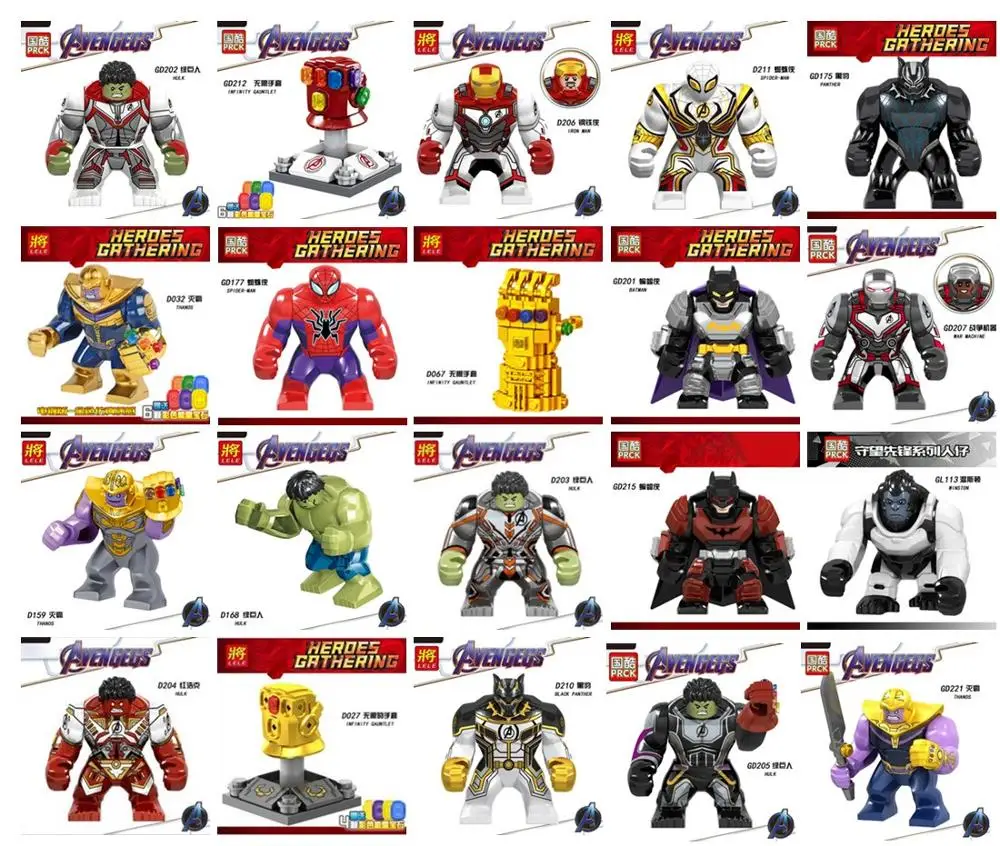 400pcs/lot Super Heroes Avengers Iron Man Robot Hulk Buster venom sets building block Kid toys edcation model baby toys
400pcs/lot Super Heroes Avengers Iron Man Robot Hulk Buster venom sets building block Kid toys edcation model baby toys