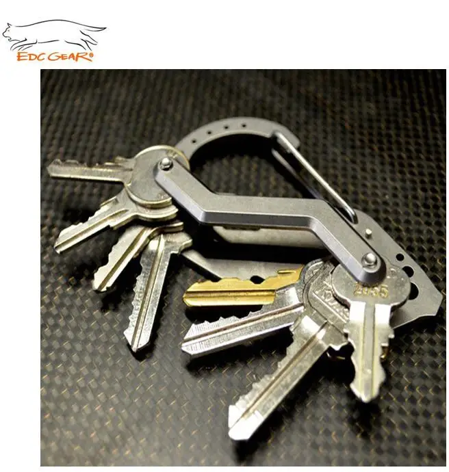 EDCGEAR Outdoor multifunction quickdraw EDC equipment guard key holder with stainless steel carabiner keychain backpack
EDCGEAR Outdoor multifunction quickdraw EDC equipment guard key holder with stainless steel carabiner keychain backpack