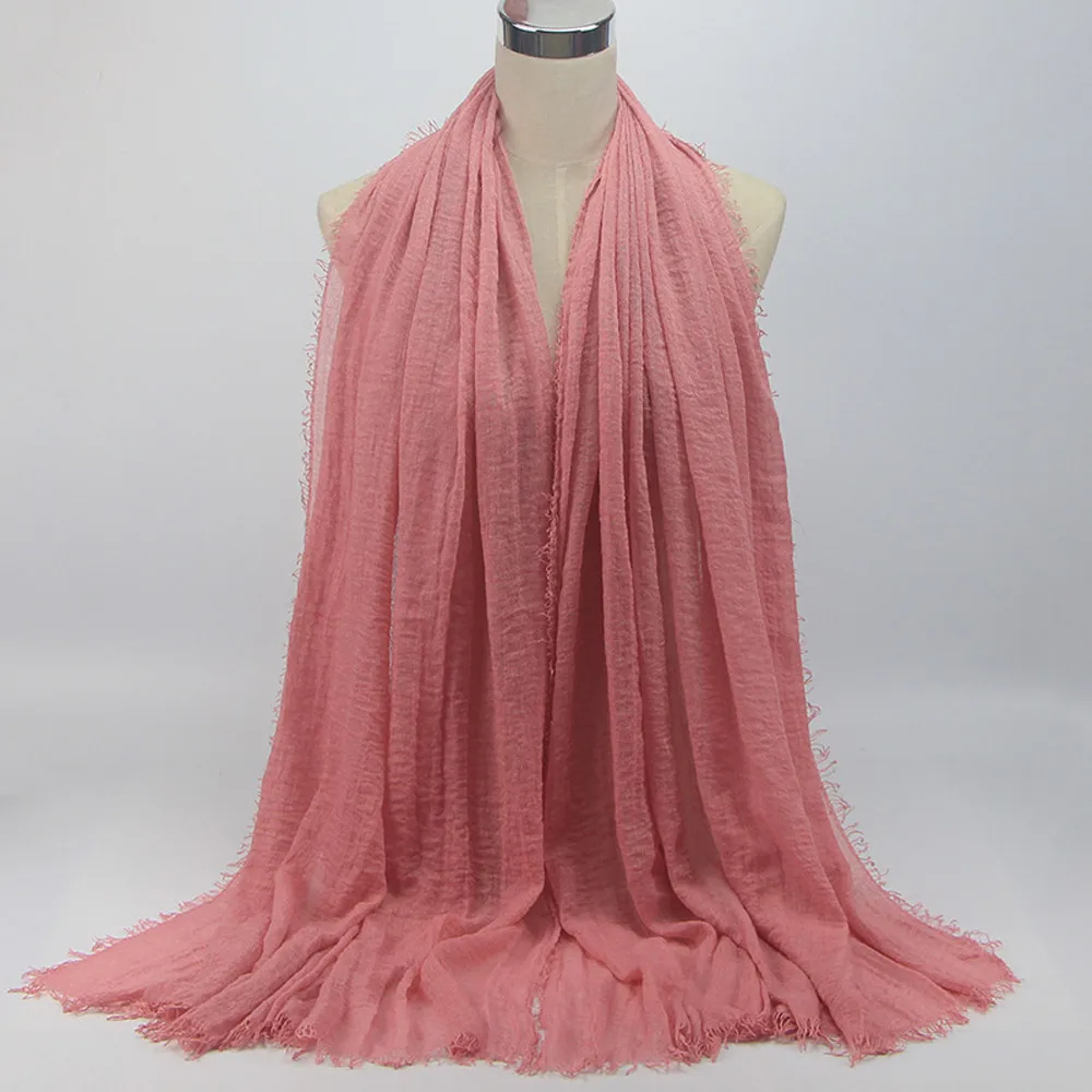Women High Quality Bubble Chiffon Print Solid Color Instant Shawls Beach Hijab Foulard Muslim Scarves/scarf 180*75Cm #1
Women High Quality Bubble Chiffon Print Solid Color Instant Shawls Beach Hijab Foulard Muslim Scarves/scarf 180*75Cm #1