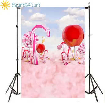 5X7ft Customize Vinyl Photography Backdrop Computer Print Candy Background for Photo Studio HB20
5X7ft Customize Vinyl Photography Backdrop Computer Print Candy Background for Photo Studio HB20