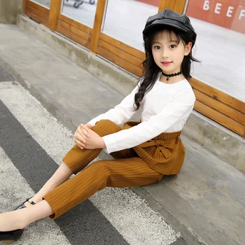 2018 Autumn Children Clothing sets Fashion Girl Long sleeve set 2pcst Cotton Sweatshirt Tops and Pants Girls Clothes 12 14 year
2018 Autumn Children Clothing sets Fashion Girl Long sleeve set 2pcst Cotton Sweatshirt Tops and Pants Girls Clothes 12 14 year