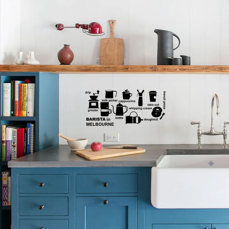 romantic barista in melbourne vinyl wall stickers bedroom quotes