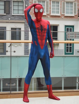 Concept Art Spiderman Cosplay Costume 3D Printing Spandex Spiderman zentai Suit Halloween Spiderman Cosplay Costume BodySuit 
Concept Art Spiderman Cosplay Costume 3D Printing Spandex Spiderman zentai Suit Halloween Spiderman Cosplay Costume BodySuit