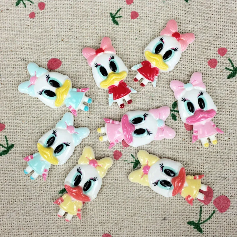 10Pieces Mixed Color Flatback Flat Back Kawaii Planar Resin Cabochon Duck Cartoon Resin Craft Decor For Hair Bow Center:15*31mm
10Pieces Mixed Color Flatback Flat Back Kawaii Planar Resin Cabochon Duck Cartoon Resin Craft Decor For Hair Bow Center:15*31mm