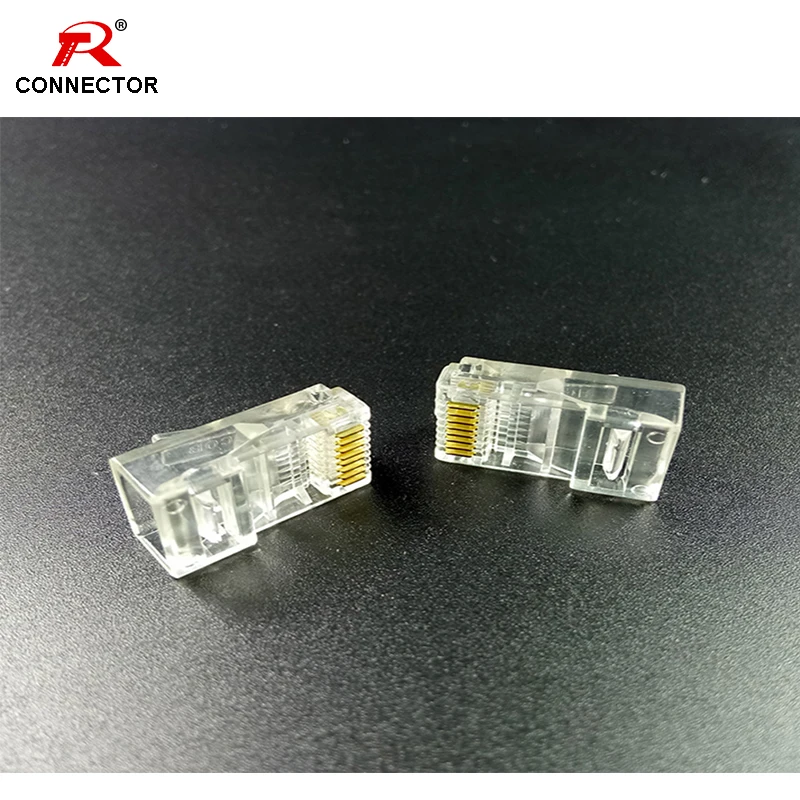 100pcs/lot Cat6 Cat5/5e RJ45 Connector 8P8C Modular Ethernet Cable Head Plug 24K Gold-plated Crimp Network RJ 45 Connector Cat6
100pcs/lot Cat6 Cat5/5e RJ45 Connector 8P8C Modular Ethernet Cable Head Plug 24K Gold-plated Crimp Network RJ 45 Connector Cat6