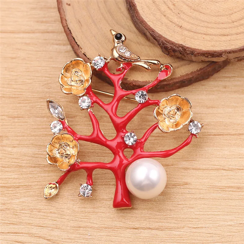 Red Coral Baking Finished Tree with Pink Flower Brooches Imitation Pearl Brooches Women Jewelry Boutonnier Accessories
Red Coral Baking Finished Tree with Pink Flower Brooches Imitation Pearl Brooches Women Jewelry Boutonnier Accessories