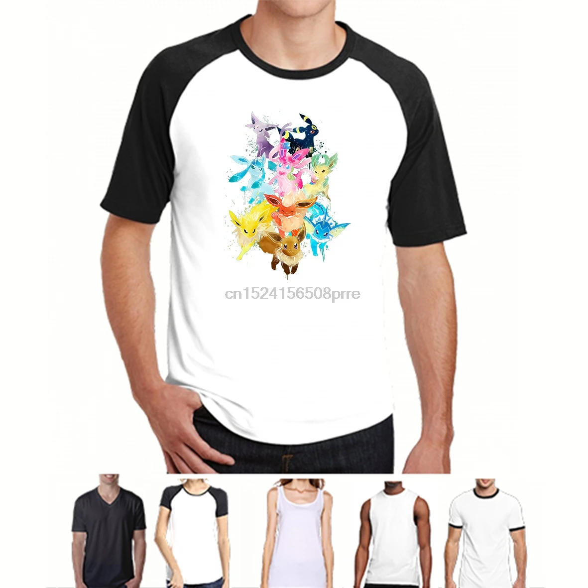 100% Cotton O-neck Custom Printed Tshirt Men T shirt Evolution - Eevee Women T-Shirt
100% Cotton O-neck Custom Printed Tshirt Men T shirt Evolution - Eevee Women T-Shirt