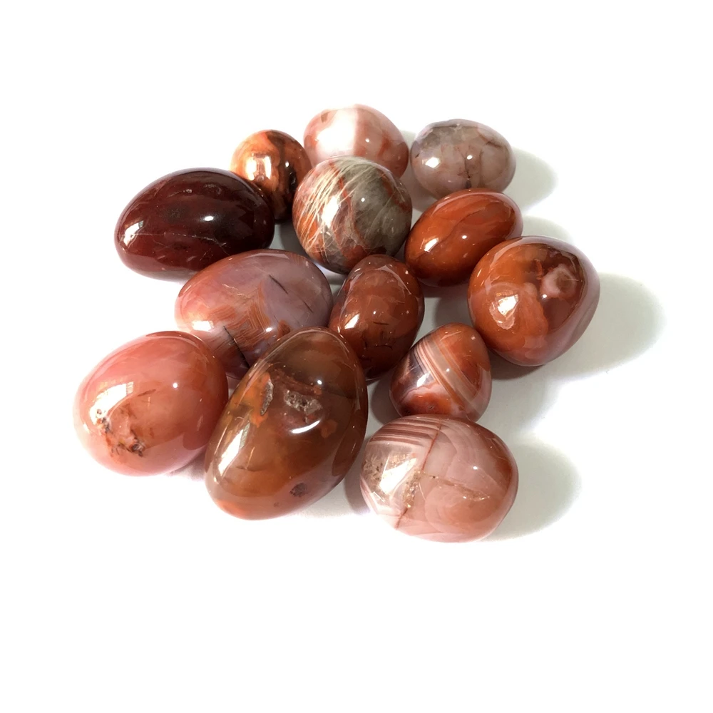 Wholesale 1piece Natural Red Carnelian Agat e Tumbled Healing Crystal 20-30mm Tumble Stone Agates
Wholesale 1piece Natural Red Carnelian Agat e Tumbled Healing Crystal 20-30mm Tumble Stone Agates