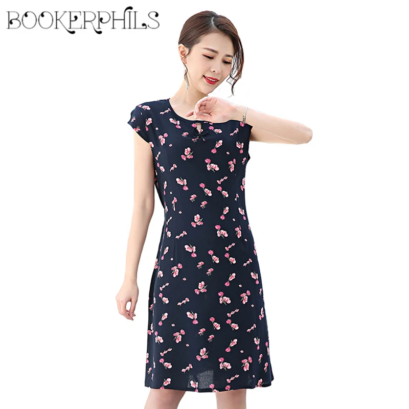 2019 Fashion Brand Summer Women Dress Plus Size 5XL Vestidos O-Neck Print Flower Casual Dresses Short Sleeve Oversized Dress
2019 Fashion Brand Summer Women Dress Plus Size 5XL Vestidos O-Neck Print Flower Casual Dresses Short Sleeve Oversized Dress
