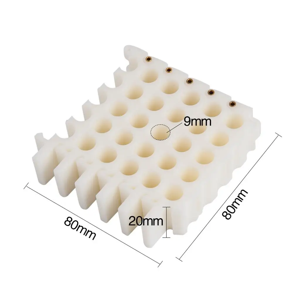 Cable Comb Tool, Network Cable Sorting Tool, 5*5 Matrix hole, Cable Dresser, cable lines comb, White
Cable Comb Tool, Network Cable Sorting Tool, 5*5 Matrix hole, Cable Dresser, cable lines comb, White