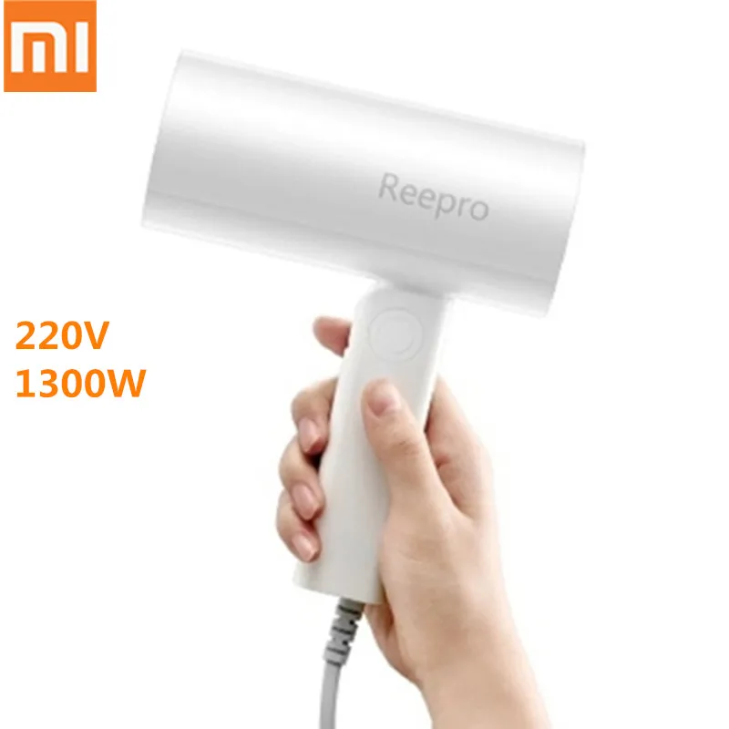 

2019 Xiaomi Youpin Reepro Professional Mini Hair Dryer Hairdryer 1300W Quick Dry Folding Handle Hairdressing Barber Blow Dryer