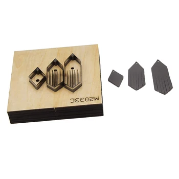 herramientas para cuero leather craft template fabric cutter tassel 3pcs set earring making plate knife mould hand punch tool
herramientas para cuero leather craft template fabric cutter tassel 3pcs set earring making plate knife mould hand punch tool