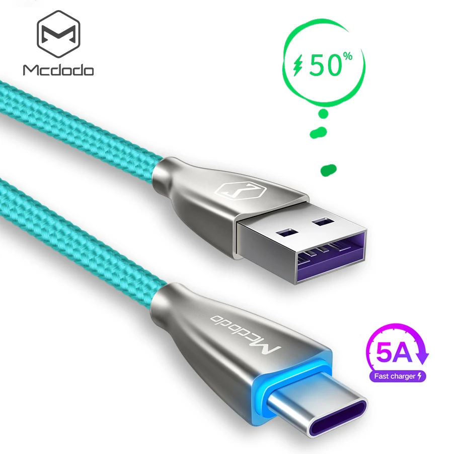 Mcdodo Type C LED Light 5A Super Fast Charging USB-C cable data Cord Phone For Samsung S9 Xiaomi huawei Mate 20 P20 QC3.0 Cable
Mcdodo Type C LED Light 5A Super Fast Charging USB-C cable data Cord Phone For Samsung S9 Xiaomi huawei Mate 20 P20 QC3.0 Cable