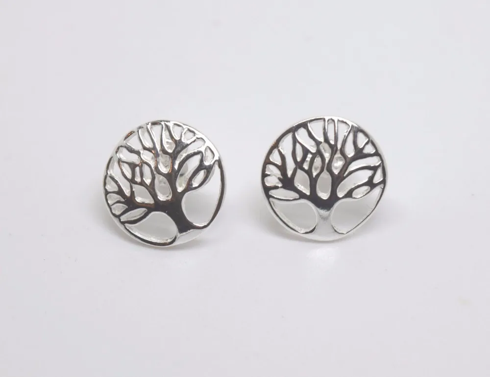 10Pair Round Circle Family Tree of Life Earring Palm Prata Chakra Tree Earrings Simple Christmas Tree Stud Earrings for Women
10Pair Round Circle Family Tree of Life Earring Palm Prata Chakra Tree Earrings Simple Christmas Tree Stud Earrings for Women