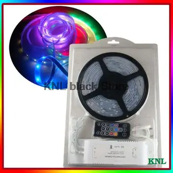 Magic color RGB led flexible strip and 18keys IR remote intergrated SPI led controller, DC12V, 36W, Free shipping
Magic color RGB led flexible strip and 18keys IR remote intergrated SPI led controller, DC12V, 36W, Free shipping