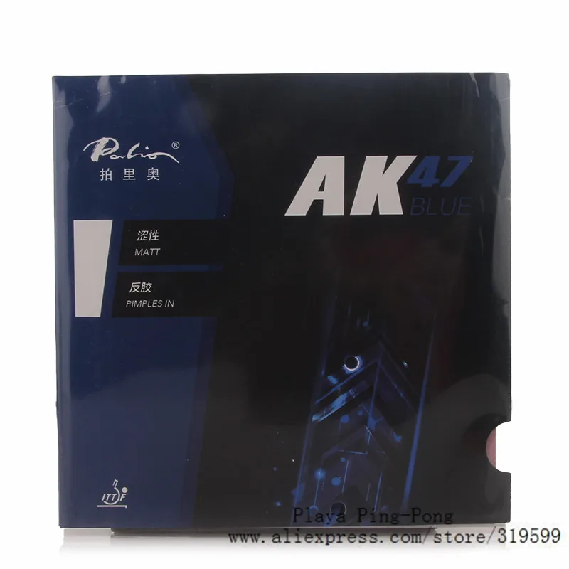 Original Palio AK 47 40+ BLUE Matt H38-40 Pips-in Table Tennis Rubber Sponge AK47 AK-47 tenis de mesa
Original Palio AK 47 40+ BLUE Matt H38-40 Pips-in Table Tennis Rubber Sponge AK47 AK-47 tenis de mesa