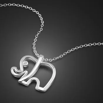 Cute 100% 925 Sterling Silver Elephant Pendant Necklace Women & Girl Creative Thai Mascot Accessories Solid Silver Jewelry Gift
Cute 100% 925 Sterling Silver Elephant Pendant Necklace Women & Girl Creative Thai Mascot Accessories Solid Silver Jewelry Gift
