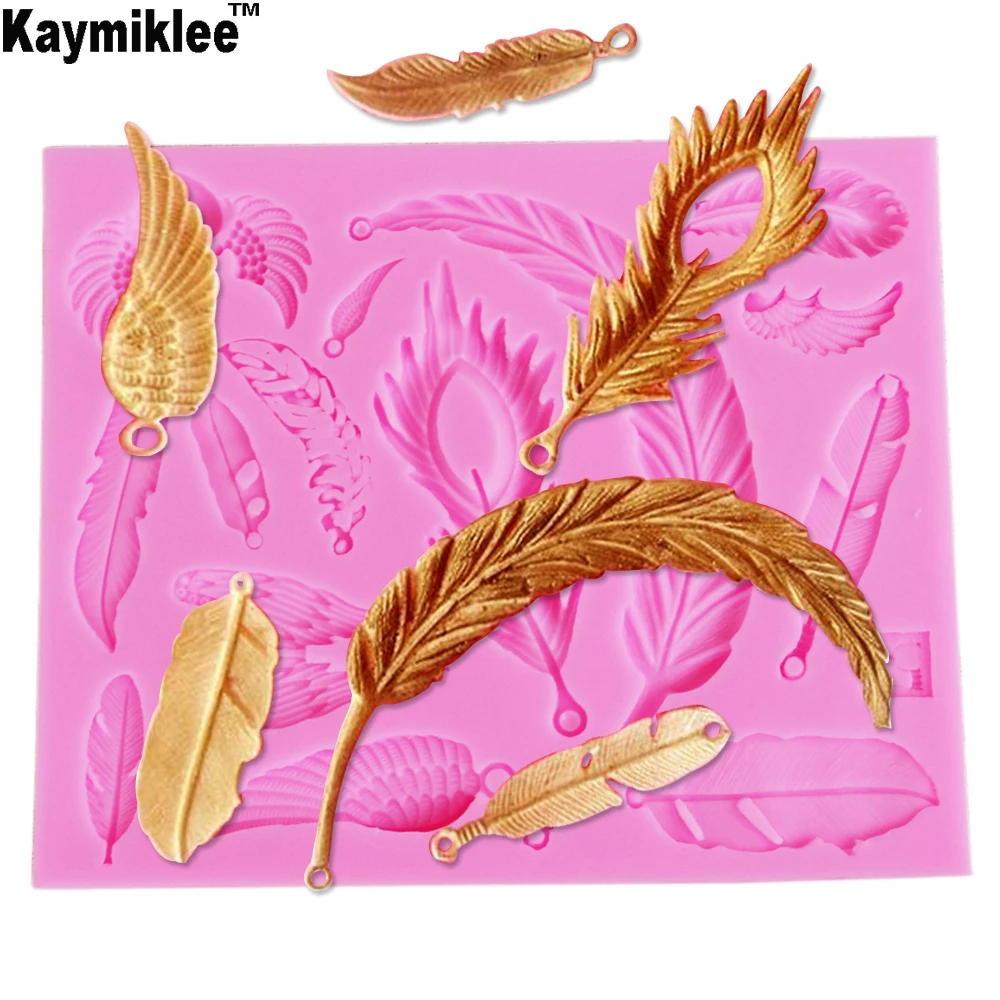 M419 Sugarcraft Feather UV Resin Silicone Mold Fondant Chocolate Candy Gumpaste Lollipop Crystal Epoxy Soft Clay Bake Tools
M419 Sugarcraft Feather UV Resin Silicone Mold Fondant Chocolate Candy Gumpaste Lollipop Crystal Epoxy Soft Clay Bake Tools