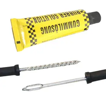 6Pcs/Set Car Auto tubeless Tire Repair Kit Tyre Puncture Plug Repair Tool Kit Puncture Tubeless Tire Plug Repair Tool New
6Pcs/Set Car Auto tubeless Tire Repair Kit Tyre Puncture Plug Repair Tool Kit Puncture Tubeless Tire Plug Repair Tool New