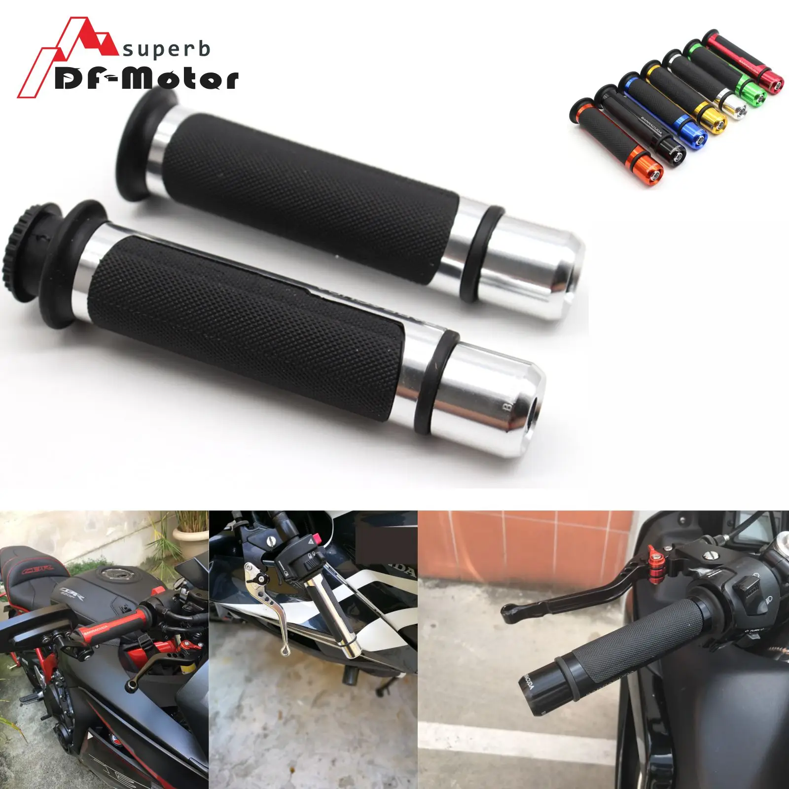 7/8"22mm Motorcycle Accessories Handle Bar Grips Handlebar for YAMAHA FZ6R FZ1S FAZER FZ6 FZ8 XJ6 TMAX530 TMAX YZF R125 MOTO
7/8"22mm Motorcycle Accessories Handle Bar Grips Handlebar for YAMAHA FZ6R FZ1S FAZER FZ6 FZ8 XJ6 TMAX530 TMAX YZF R125 MOTO