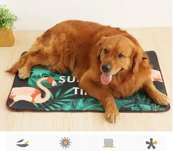 Pets Summer Cooling Mat double-sided mat Pet Ice Pad Cool Cold kennel mat cat four seasons universal Portable Tour
Pets Summer Cooling Mat double-sided mat Pet Ice Pad Cool Cold kennel mat cat four seasons universal Portable Tour