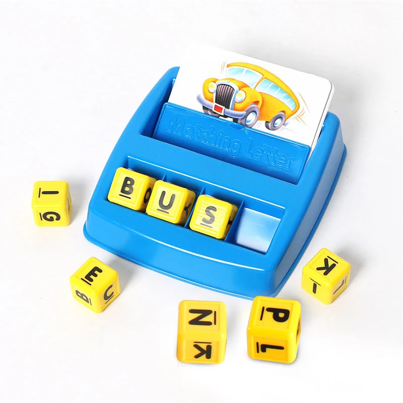 Teach toys to memorize words easily Alphabet Matching Game Happy learning English puzzle toys early educational toys Gifts
Teach toys to memorize words easily Alphabet Matching Game Happy learning English puzzle toys early educational toys Gifts