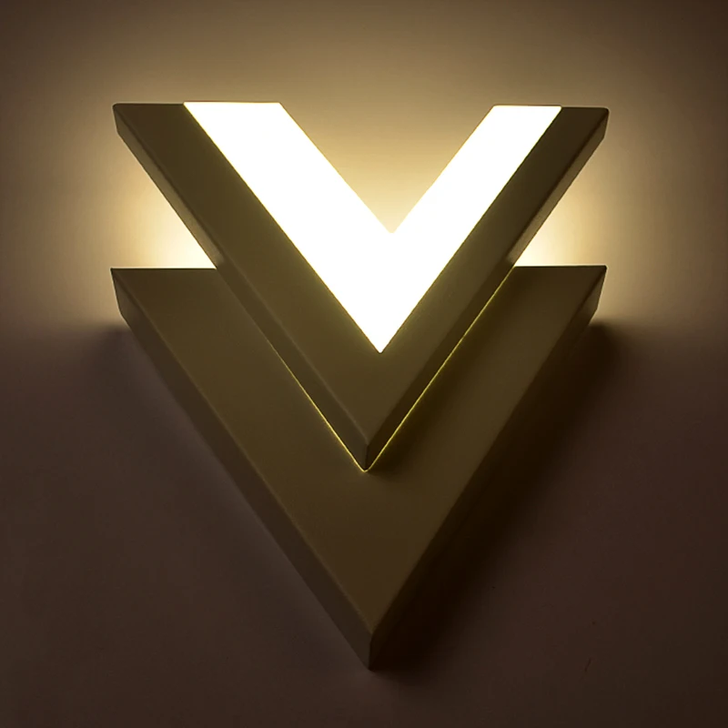 acrylic creative Led Wall lamps living room lights simple bedroom bedside lamp type V corridor lamp night wall light CL FG129
acrylic creative Led Wall lamps living room lights simple bedroom bedside lamp type V corridor lamp night wall light CL FG129