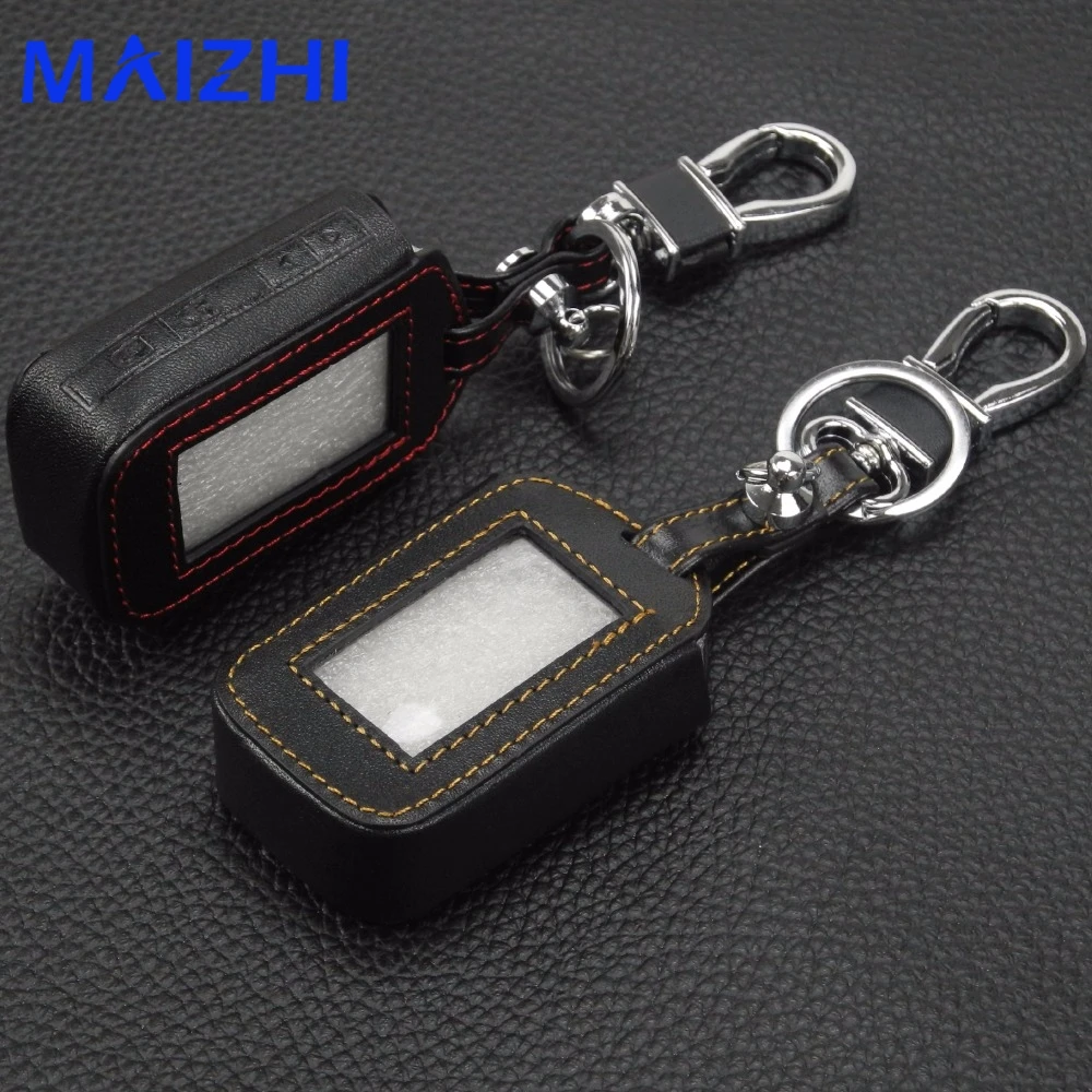 Jingyuqin For Starline E60 E61 E62 E91 4 Buttons Remote Leather Key Cover Case Two Way Car Alarm System Key Chain
Jingyuqin For Starline E60 E61 E62 E91 4 Buttons Remote Leather Key Cover Case Two Way Car Alarm System Key Chain
